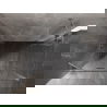 Mexen Lunar Duo сгъваем душ кабина 85 x 80 см, прозрачен, матиран никел - 834-085L-080P-97-00