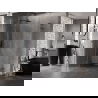 Mexen Lunar L Duo душ кабина, разтваряща се, 100 x 85 см, прозрачна, матиран gun gray - 834L-100L-085P-66-00