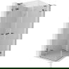 Mexen Lunar L Duo отваряща се душ кабина 100 x 100 см, прозрачна, четка сив пистолет - 834L-100L-100P-66-00