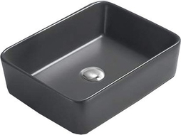 Mexen Catia мивка за плот 48 x 37 см, тъмен сив мат - 21314871