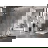 Mexen Lunar L лява душ кабина 70 x 70 см, прозрачна, хром - 834L-070-070-01-00-L