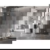 Mexen Lunar L лява сгъваема душ кабина 95 x 70 см, прозрачна, хром - 834L-095-070-01-00-L