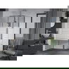 Mexen Apia душ кабина плъзгаща се 100 x 70 см, райета, хром - 840-100-070-01-20