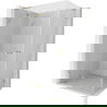 Mexen Lunar L лява душ кабина 85 x 70 см, прозрачен, златен - 834L-085-070-50-00-L