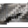 Mexen Lunar L душ кабина отваряема лява 80 x 80 см, прозрачна, златна - 834L-080-080-50-00-L