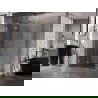 Mexen Lunar L лява душ кабина, 85 x 80 см, прозрачна, златна - 834L-085-080-50-00-L