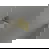 Mexen Lunar L лява душ кабина, 100 x 80 см, прозрачна, златна - 834L-100-080-50-00-L