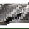 Mexen Lunar L лява душ кабина 80 x 70 см, прозрачна, златна матова - 834L-080-070-55-00-L
