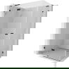 Mexen Lunar L лява душ кабина с врата 90 x 70 см, прозрачна, черна - 834L-090-070-70-00-L