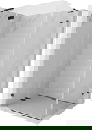 Mexen Lunar L Душ кабина лява 95 x 70 см, прозрачна, черна - 834L-095-070-70-00-L