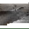 Mexen Lunar L душ кабина с отваряне наляво 70 x 70 см, прозрачна, gun metal - 834L-070-070-95-00-L