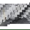 Mexen Apia душ кабина плъзгаща 140 x 80 см, прозрачна, хром + поддона Flat - 840-140-080-01-00-4010