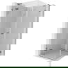 Mexen Lunar L лява отваряема душ кабина 100 x 100 см, прозрачна, gun metal - 834L-100-100-95-00-L