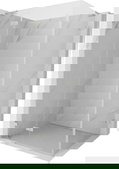 Mexen Lunar L сгъваема душ кабина лява 95 x 90 см, прозрачно, изчеткан никел - 834L-095-090-97-00-L