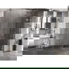 Mexen Lunar L кабина за душ десен отваряем 70 x 70 см, прозрачна, хром - 834L-070-070-01-00-P