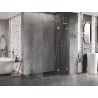 Mexen Lunar L душ кабина с отваряща се врата дясна 85 x 80 см, прозрачно, хром - 834L-085-080-01-00-P