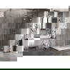 Mexen Lunar L душ кабина с врата на панти дясна 95 x 80 см, прозрачна, хром - 834L-095-080-01-00-P