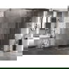 Mexen Lunar L душ кабина с врата на панти дясна 95 x 80 см, прозрачна, хром - 834L-095-080-01-00-P