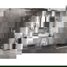 Mexen Lunar L душ кабина с врата дясна 95 x 80 см, прозрачна, бяла - 834L-095-080-20-00-P