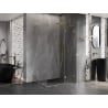 Mexen Lunar L душ кабина със завъртаща се врата дясна 85 x 70 см, прозрачна, златна - 834L-085-070-50-00-P