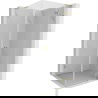 Mexen Lunar L душ кабина с врата дясна 90 x 90 см, прозрачна, златиста - 834L-090-090-50-00-P