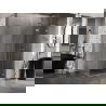 Mexen Lunar L душ кабина с врата дясна 95 x 90 см, прозрачна, злато четка - 834L-095-090-55-00-P