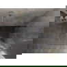 Mexen Lunar L душ кабина врата дясна 100 x 100 cm, прозрачна, златна четка - 834L-100-100-55-00-P