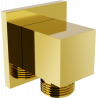 Mexen Cube ъглово съединение, златно - 79340-50