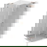 Mexen Lunar L кабина за душ дясна 80 x 80 см, прозрачна, розово злато - 834L-080-080-60-00-P