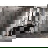 Mexen Lunar L душ кабина люлееща се дясна 95 x 90 см, прозрачна, розово злато - 834L-095-090-60-00-P