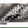 Mexen Lunar L душ кабина с врата вдясно 95 x 70 cm, прозрачен, матова мед - 834L-095-070-65-00-P