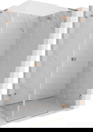 Mexen Lunar L душ кабина, врата дясна 95 x 90 см, прозрачна, матирано мед - 834L-095-090-65-00-P