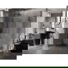 Mexen Lunar L Duo душ кабина с врати 110 x 80 см, прозрачна, gun metal - 834L-110L-080P-95-00