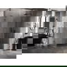 Mexen Lunar L душ кабина врата дясна 80 x 70 см, прозрачна, четка сив - 834L-080-070-66-00-P