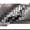 Mexen Lunar L дясна душ кабина 70 x 70 cm, прозрачна, черна - 834L-070-070-70-00-P