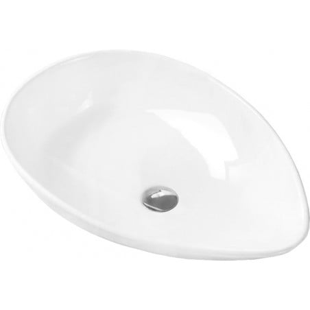 Mexen Livia умивалник върху плот 65 x 44 см, бял - 21416500