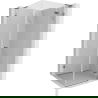 Mexen Lunar L душ кабина с панти, дясна 70 x 70 см, прозрачна, gun metal - 834L-070-070-95-00-P
