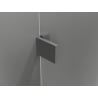 Mexen Lunar L душ кабина отваряща се дясна 90 x 70 см, прозрачна, gun metal - 834L-090-070-95-00-P