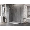 Mexen Lunar L Душ кабина Duo с отваряща се врата, лява 90 x 80 см, прозрачна,