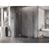 Mexen Lunar L Душ кабина Duo с отваряща се врата, лява 90 x 80 см, прозрачна,