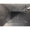 Mexen Lunar L Душ кабина Duo с отваряща се врата, лява 90 x 80 см, прозрачна,
