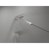 Mexen Lunar L Душ кабина Duo с отваряща се врата, лява 90 x 80 см, прозрачна,