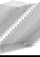 Mexen Lunar L кабина за душ с врата отдясно 90 x 80 см, прозрачна, матов никел - 834L-090-080-97-00-P