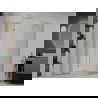 Mexen Roma душ кабина с отваряне 120 x 80 см, прозрачен, хром - 854-120-080-01-00