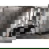 Mexen Lunar плъзгаща се душ кабина дясна 85 x 70 см, прозрачно, розово злато - 834-085-070-60-00-P