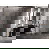 Mexen Lunar плъзгаща се душ кабина дясна 85 x 70 см, прозрачно, розово злато - 834-085-070-60-00-P