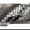 Mexen Lunar душ кабина с врати 90 x 70 см, прозрачна, матова сива - 834-090-070-66-00-P
