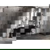 Mexen Lunar дясна врата за душ кабина 70 x 70 см, прозрачно, черно - 834-070-070-70-00-P