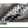 Mexen Lunar дясна врата за душ кабина 70 x 70 см, прозрачно, черно - 834-070-070-70-00-P