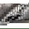 Mexen Lunar душ кабина врата дясна 85 x 80 см, прозрачна, черна - 834-085-080-70-00-P